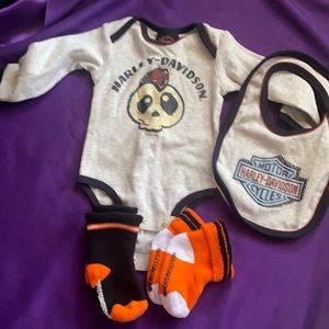 Harley Davison 4 Peice set